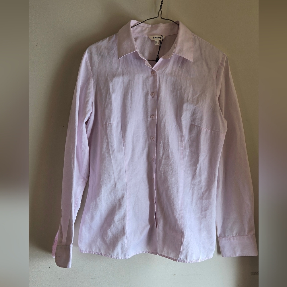 KOTON Womens Light Pink Dress Shirt